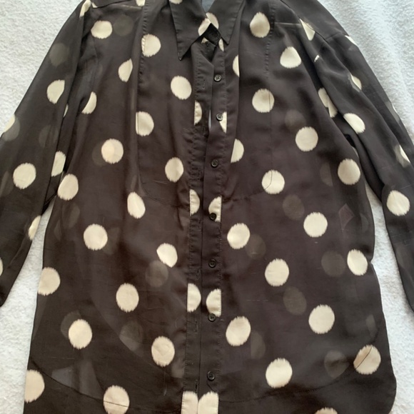 Topshop | Black White Polka Dot - Picture 2 of 7